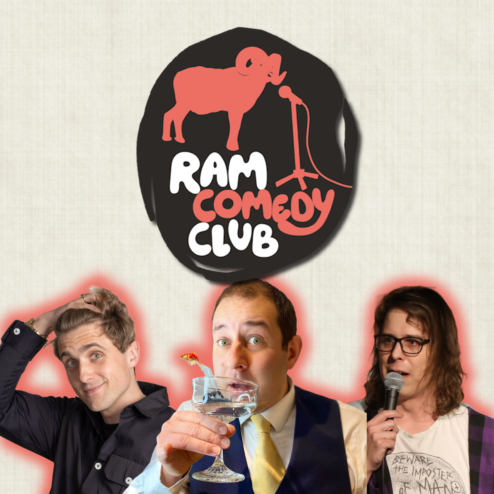 Free Entry - Alex Cahill, Jon Hipkiss, James Beckett (MC) - Ram Comedy Club @ The Courtyard